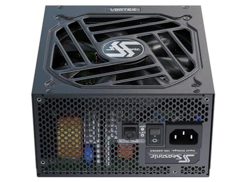 SeaSonic VERTEX GX-1200 Black / Silver 1200W Fully Modular 80+ Gold image