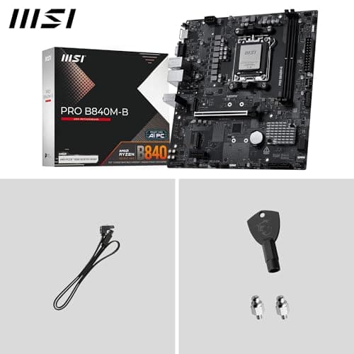 MSI B840 PRO B840M-B AM5 DDR5 Micro ATX image