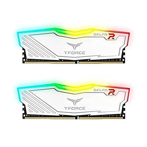 TEAMGROUP T-Force Delta RGB White DDR4-3200 CL16 16GB (2x8GB) WHITE image