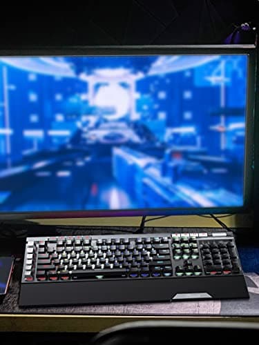 Rosewill BLITZ K50 RGB RGB Wired Outemu Blue Gaming Keyboard image