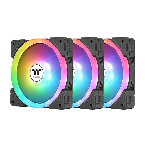 Thermaltake SWAFAN EX14 140mm Black ARGB PWM 3-Pack image