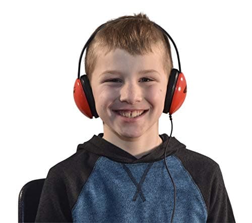 Ergoguys 2800-RD Closed-Back Headphones (Black / Red) image