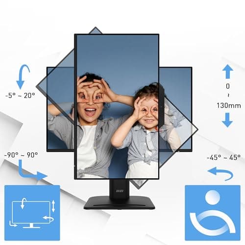 MSI PRO MP242PMG 24" 1080p 120Hz IPS Monitor image