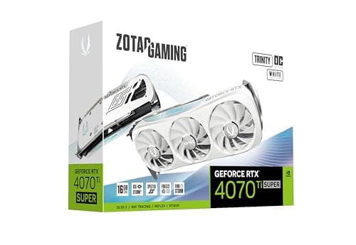Zotac GAMING Trinity OC GeForce RTX 4070 Ti SUPER 16GB GDDR6X White image