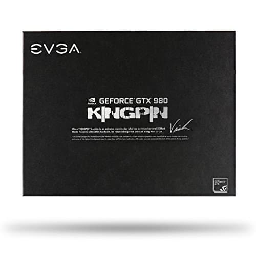 EVGA K|NGP|N ACX 2.0+ GeForce GTX 980 4GB GDDR5 Black / Silver image