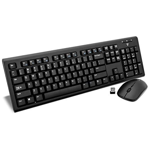V7 CKW200US Wireless Standard Keyboard With Optical Mouse image
