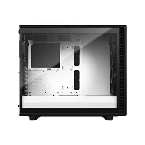 Fractal Design Define 7 Black Brushed Aluminum / Steel E-ATX Silent Modular Dark Tinted Tempered Glass Window Mid Tower Computer Case image