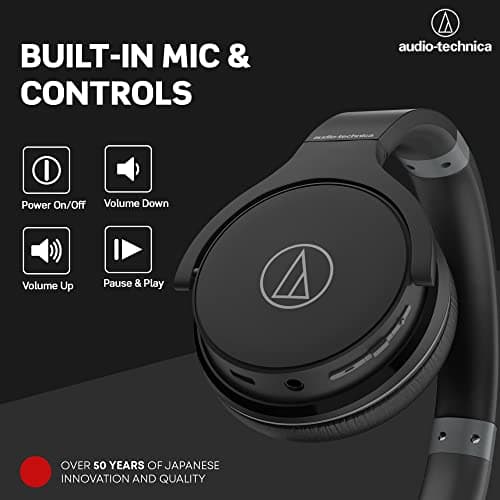 Audio-Technica ATH-S220BT Closed Wireless Headphones image