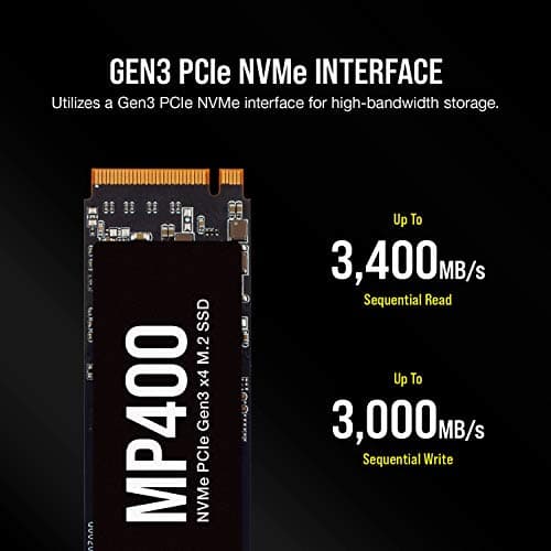 MP400 1 TB M.2-2280 PCIe 3.0 X4 NVME Solid State Drive image