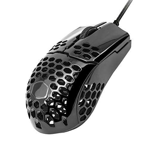 Cooler Master MM710 Glossy Black Wired Optical Mouse image