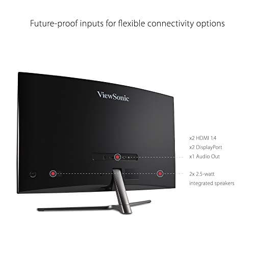 ViewSonic VX3258-PC-MHD 31.5" 1080p 165Hz VA Curved Monitor image
