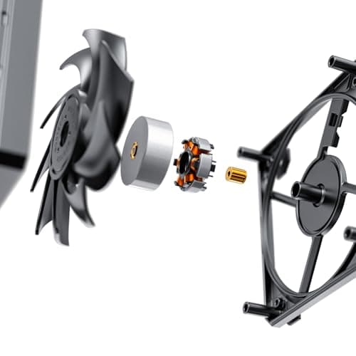 Montech METAL 120mm Black PWM 69 CFM image