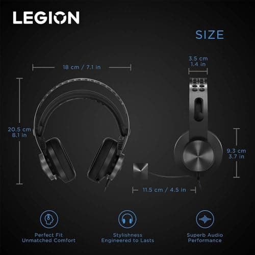 Lenovo Legion H500 Pro 7.1 Channel Closed Gaming Headset image
