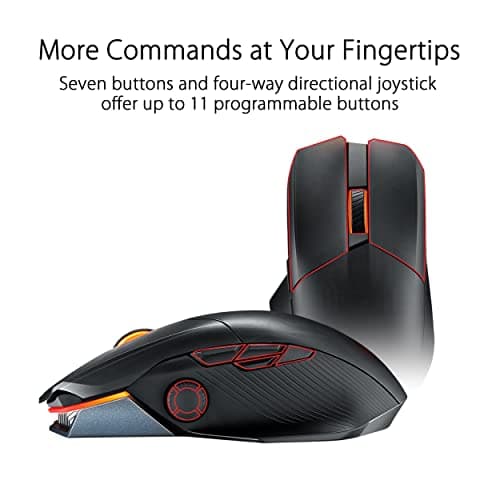 Asus ROG Chakram X Origin Wired/Wireless/Bluetooth Optical Gaming Mouse image
