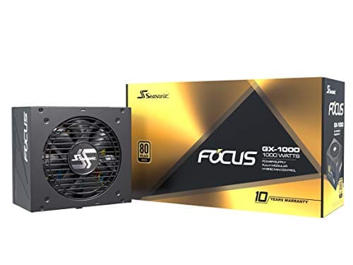 SeaSonic FOCUS Plus Gold 1000 W 80+ Gold Certified Fully Modular ATX Power Supply image