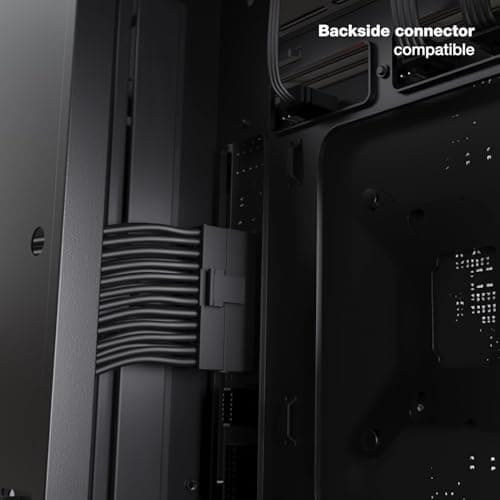 be quiet! Light Base 600 DX ATX Mid Tower Black with Tempered Glass Side Panel, USB 3.2 Gen 2 Type-C, USB 3.2 Gen 1 Type-A image