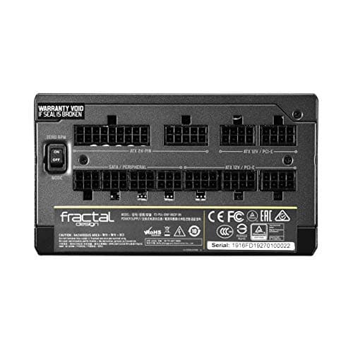 Fractal Design Ion+ 2 Platinum 860W 80 Plus Platinum Certified 860W Full Modular Compact ATX Power Supply image