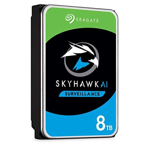Seagate SkyHawk AI 8TB 3.5" HDD 7200RPM SATA 6.0 Gb/s image