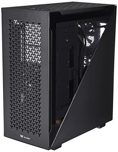 Thermaltake Divider 500 ATX Mid Tower Black Tempered Glass Side Panel ARGB Air image