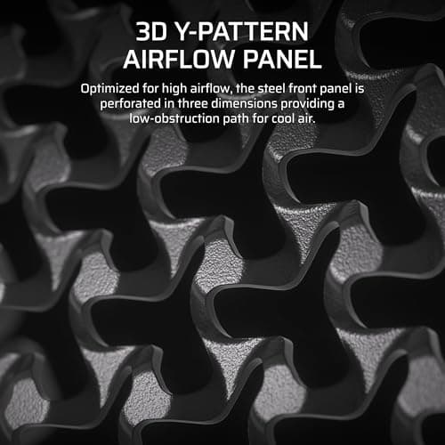 Corsair FRAME 4000D ATX Modular Mid-Tower PC Case - Black image