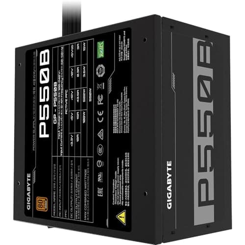 Gigabyte P550SS Black 550W Non-Modular 80+ Silver Certified ATX image
