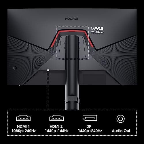KOORUI 27E3QK 27" 1440p 240Hz IPS Monitor image