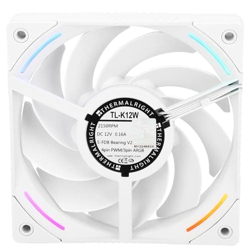 Thermalright TL-K12 120mm White PWM 69 CFM image