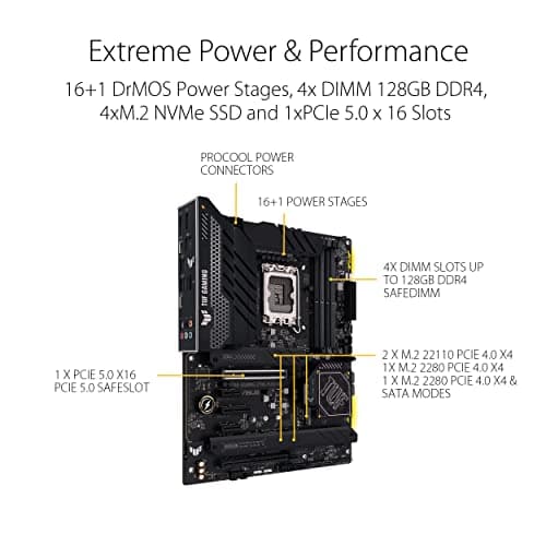 Asus Z790-PLUS TUF GAMING D4 LGA1700 DDR4 ATX image