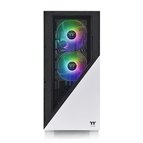 Thermaltake Divider 370 ATX Mid Tower Snow Tempered Glass ARGB image