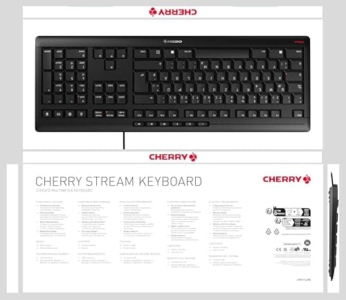 Cherry STREAM XT Wired Standard Keyboard image