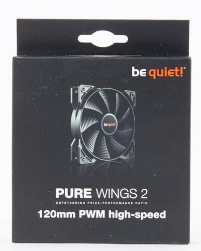 be quiet! Pure Wings 2 120mm Black PWM 65.51 CFM 1-Pack image