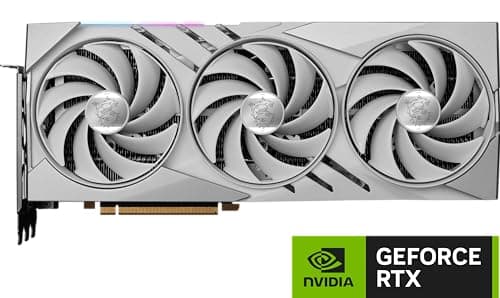 MSI GeForce RTX 4080 GAMING X SLIM 16GB GDDR6X White / Silver image