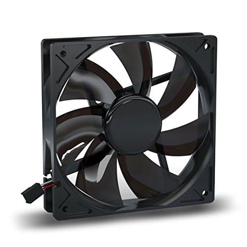 NoiseBlocker BlackSilentPro P-P 58.85 CFM 120mm Black PWM image