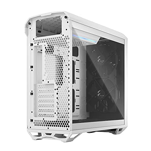 Fractal Design Torrent EATX Mid Tower White TG Clear Tint image