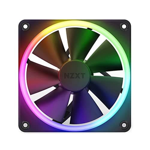 NZXT F120 RGB 120mm Black RGB PWM 78.86 CFM 3-Pack image