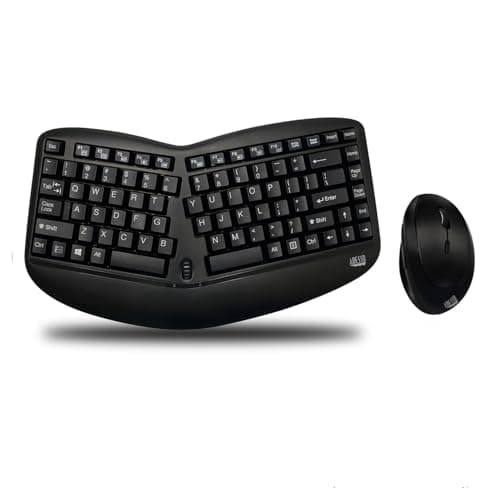 Adesso WKB-1150CB Wireless Ergonomic Keyboard main image