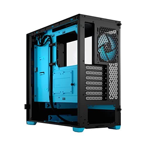 Fractal Design Pop Air ATX Mid Tower Cyan / Black with Tempered Glass Side Panel and USB 3.2 Gen 1 Type-A Front Panel image