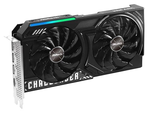 ASRock Intel Arc B580 Challenger Overclocked Dual Fan 12GB GDDR6 PCIe 4.0 Graphics Card image