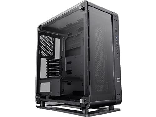 Thermaltake Core P6 ATX Mid Tower Black with Tempered Glass Side Panel, USB 3.2 Gen 2 Type-C, USB 3.2 Gen 1 Type-A, and USB 2.0 Type-A image