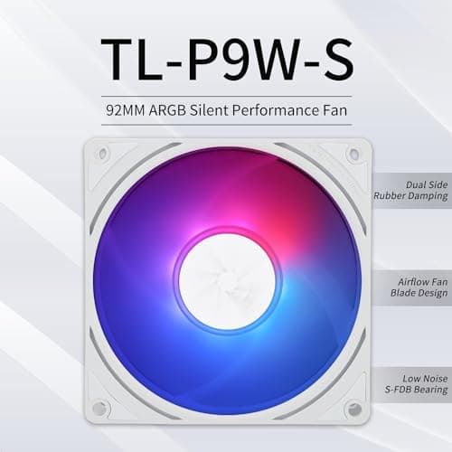 Thermalright TL-P9 92mm White PWM ARGB image