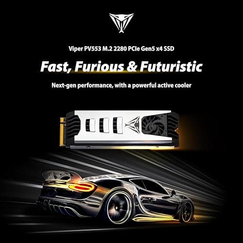 Patriot Viper PV553 1TB M.2-2280 SSD PCIe 5.0 x4 NVMe image