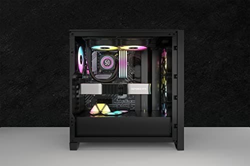 Corsair iCUE H100i ELITE LCD XT Water 240mm Black image