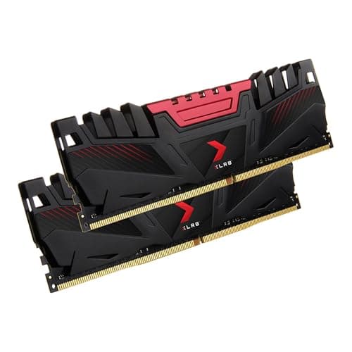 PNY XLR8 Gaming Black / Red DDR4-3200 CL16 16GB (2x8GB) image