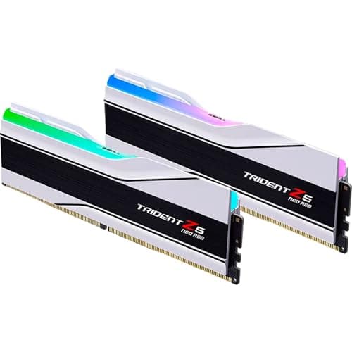 G.Skill Trident Z5 Neo RGB Silver / Black DDR5-6000 CL28 32GB (2x16GB) image