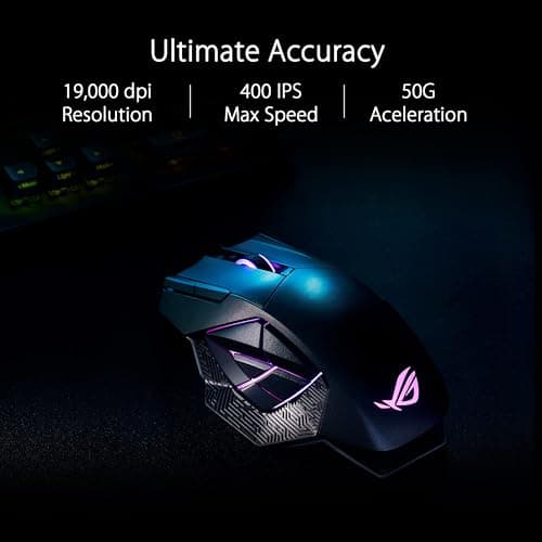 Asus P707 ROG SPATHA X Wireless Optical Gaming Mouse image