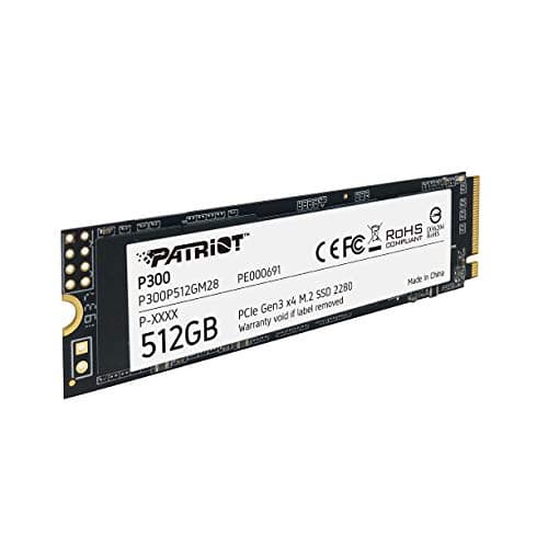 Patriot P300 512 GB SSD M.2-2280 PCIe 3.0 X4 NVMe image
