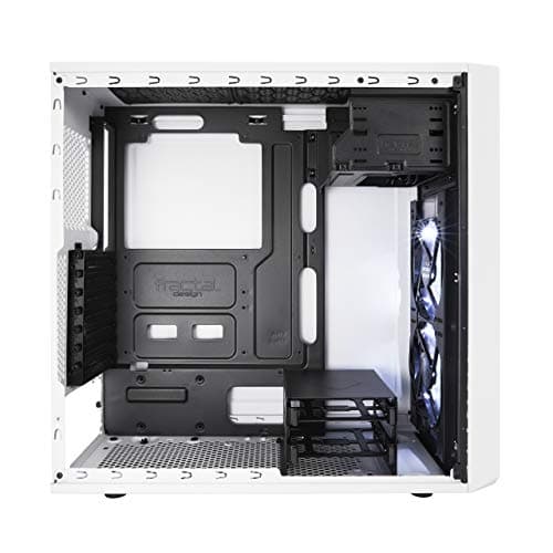 Fractal Design Focus G ATX Mid Tower White with Acrylic Side Panel and USB 3.2 Gen 1 Type-A, USB 2.0 Type-A Front Panel image