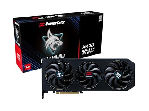 PowerColor Hellhound OC Radeon RX 9070 16GB GDDR6 Black image
