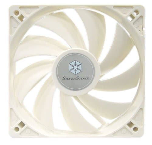 Silverstone FM 120mm White / Silver 110.03 CFM image