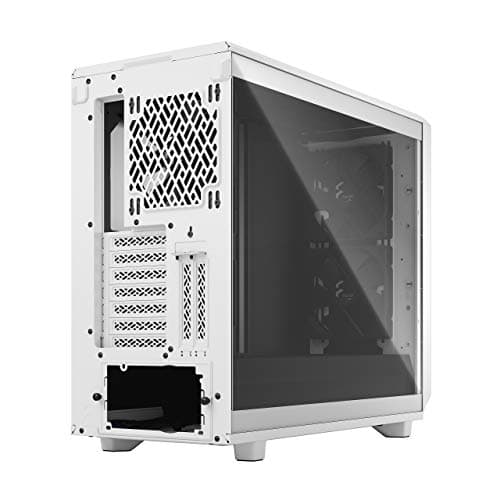 Fractal Design Meshify 2 ATX Mid Tower White / Black with Tempered Glass Side Panel and USB 3.2 Gen 2 Type-C, USB 3.2 Gen 1 Type-A image